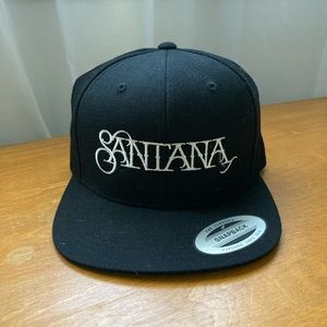 NWT Carlos Santana Rock Band Snapback Hat